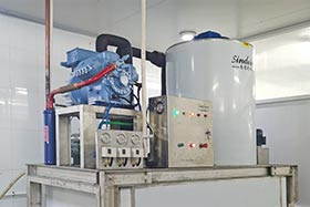 山東日照，日產5噸片冰機，用于海鮮水產加工